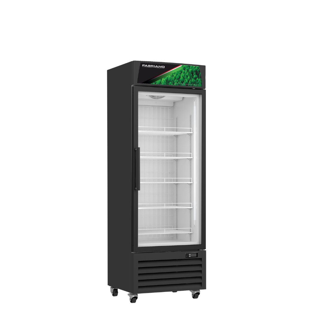 Fabriano 14cuft High Performance Showcase Freezers FFI14CSG-BLK