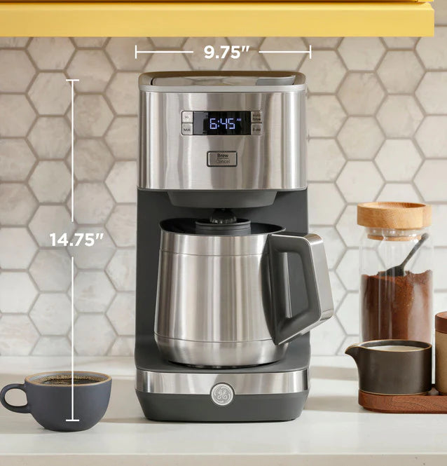 GE Drip Coffee Maker with Glass Carafe G7CDAAPSTSS